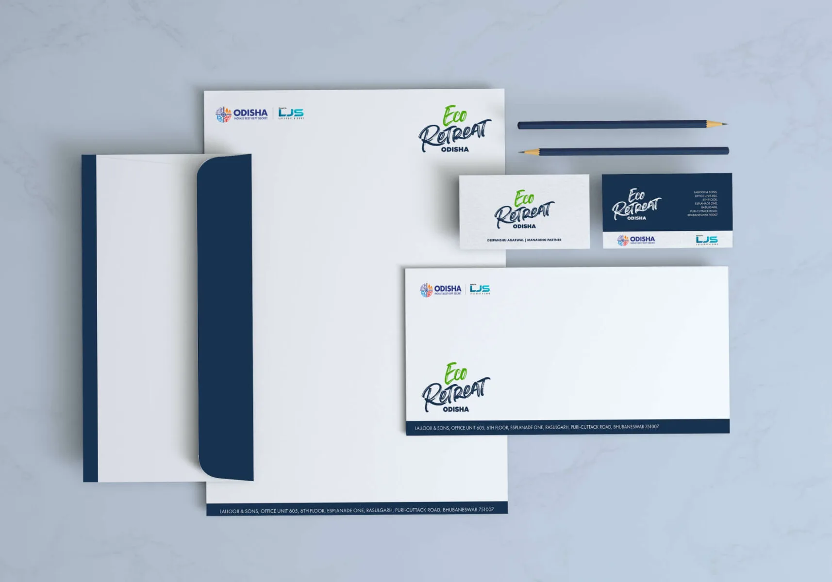 Ecoretreat-stationery