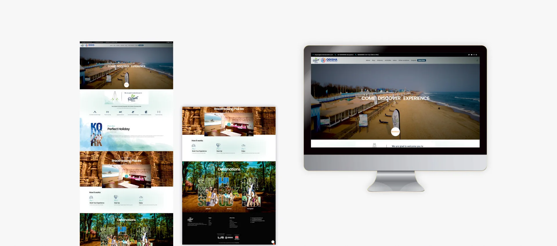 Ecoretreat — travel & tourism advertising campaign by Trizone