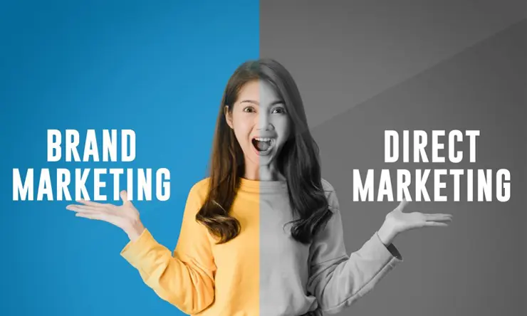 Direct Marketing vs Brand Marketing